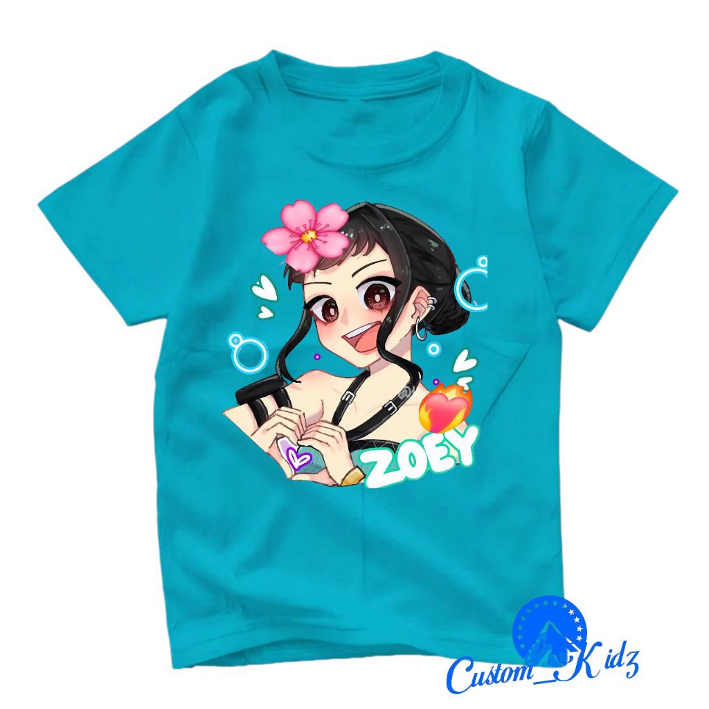 ZOEY KPOP DEMON HUNTER CHARACTER KIDS TOP