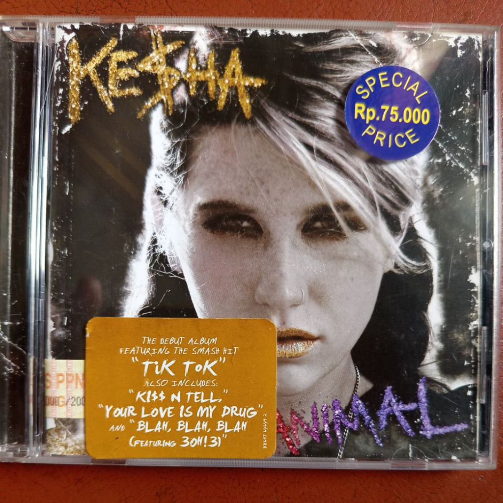 ซีดีเพลง KESHA animal