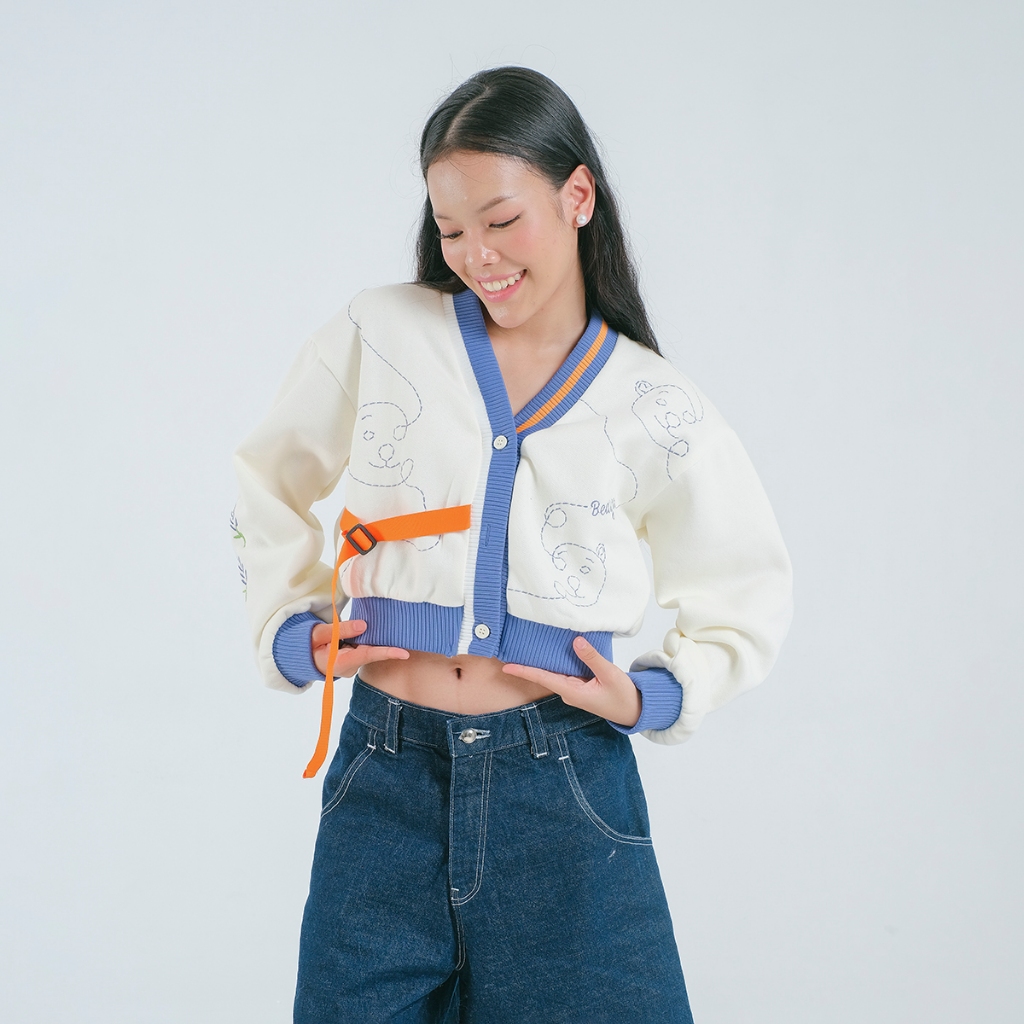 Pakekaii X Softex คาร์ดิแกน Flurry ด้านนอก