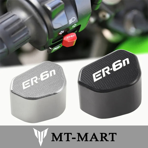 TOMBOL Kawasaki ER6F / ER6N ปุ่มไฟเลี้ยวอลูมิเนียม CNC