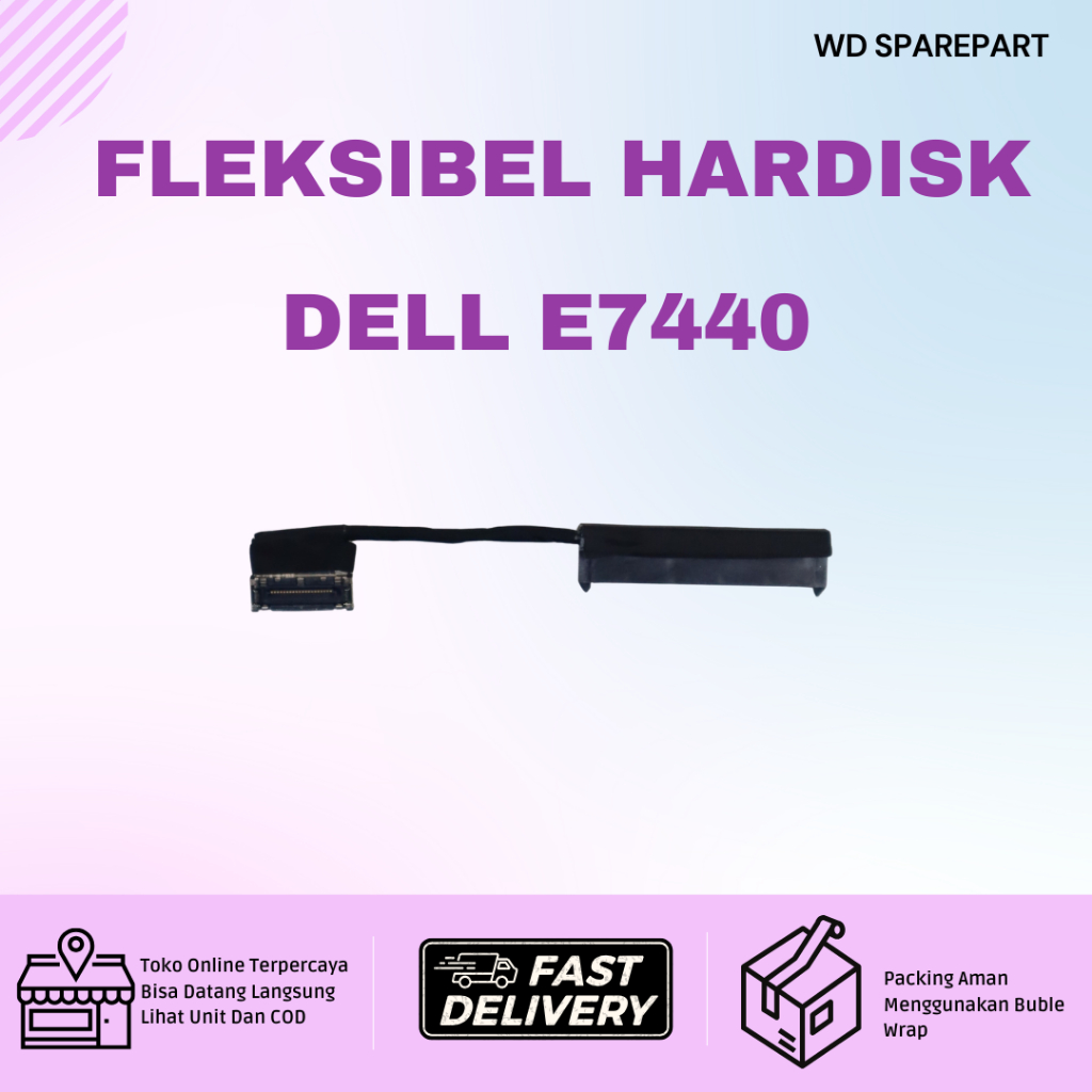 อะไหล่แล็ปท็อป Dell E7440 7440 – สาย HDD ที่มีความยืดหยุ่นคุณภาพใหม่