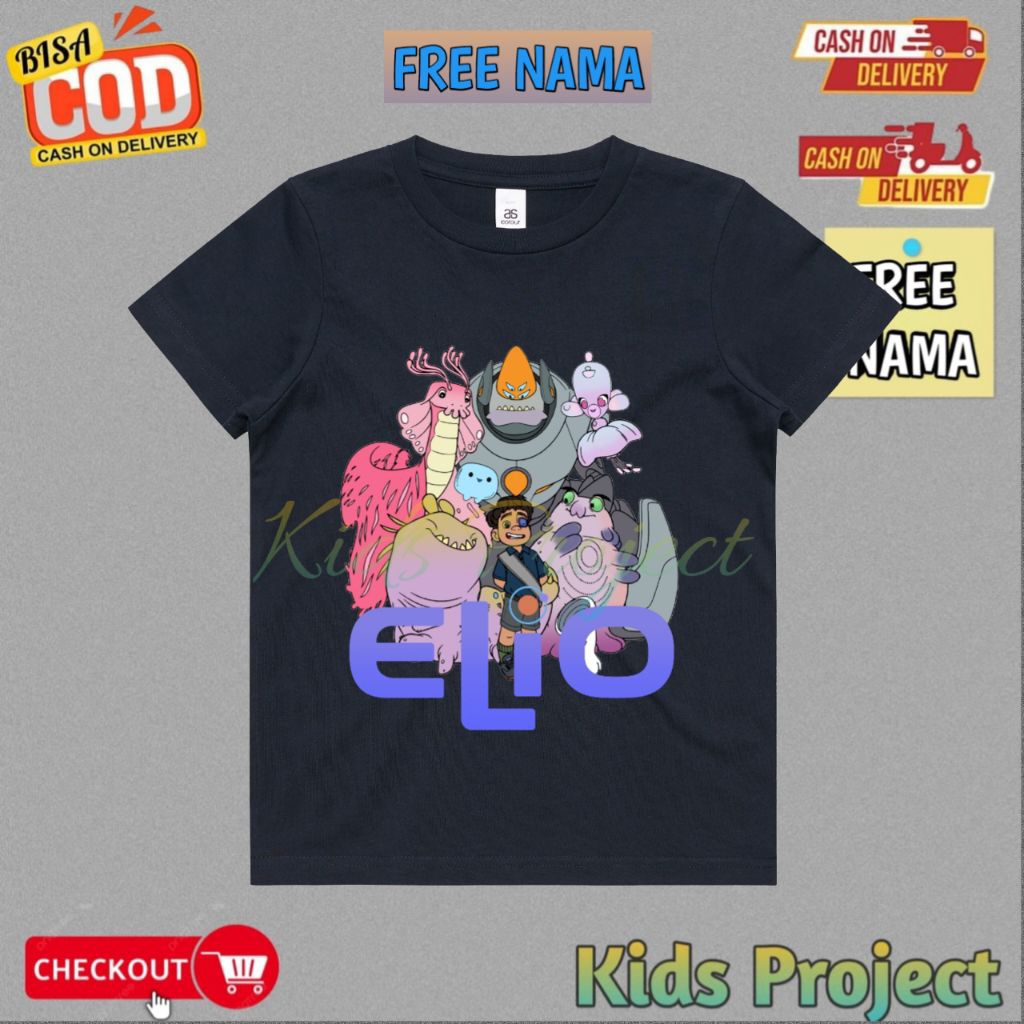 ท็อปส์ซูเสื้อยืด Disney Movie Elio Kids ล่าสุด