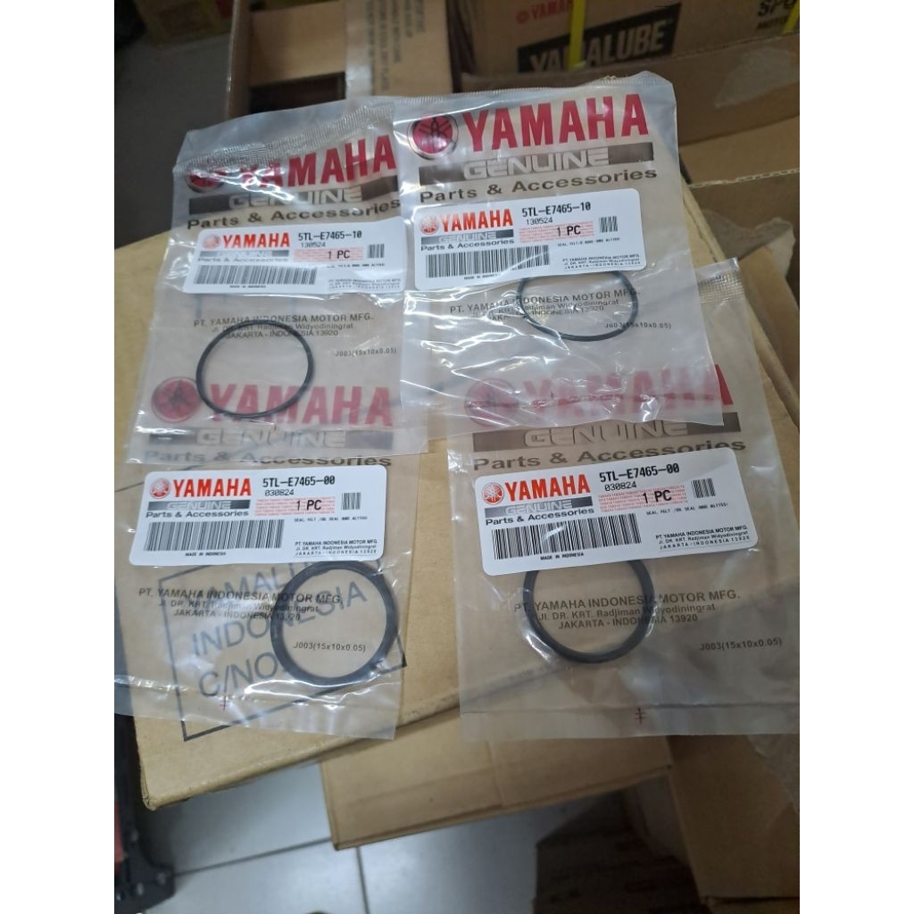 ซีลและหู PULLY ORING MIO SPORTY MIO SOUL CARBON SET MASING2 2 PCS PART CODE 5TL-E746-00 5TL-E7465-10