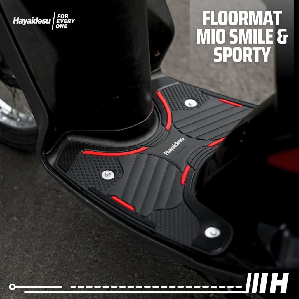 ตกแต่งบ้าน  พรมปูพื้น Hayidesu MIO SMILE &amp; SPORTY พรมมอเตอร์ไซค์ - คุณภาพระดับพรีเมียม ราคาพิเศษ