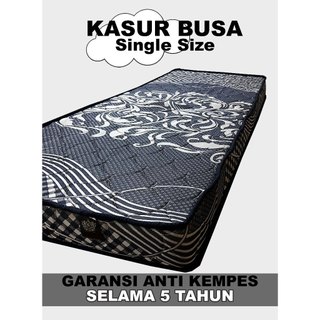 Kasur Busa Super Anti Kempes Garansi 5 Tahun / Kasur Lantai Tebal Ukuran Single Size / Kasur Anak Kos Bisa Divakum / Kasur Kosan Anti Kempes dan Tahan Lama [Garansi Anti Kempes]