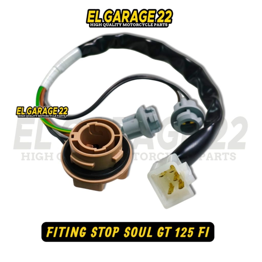 สายหยุดไฟเลี้ยว Soul GT 125 Fi LED 2SX / สายไฟเลี้ยวเบรคหลัง Yamaha SoulGt 125 Fi