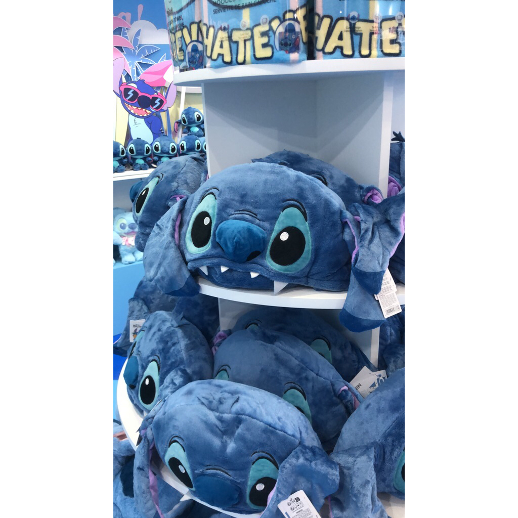 Merch Miniso Stitch Balmut ผ้าห่ม Stitch ผ้าห่ม