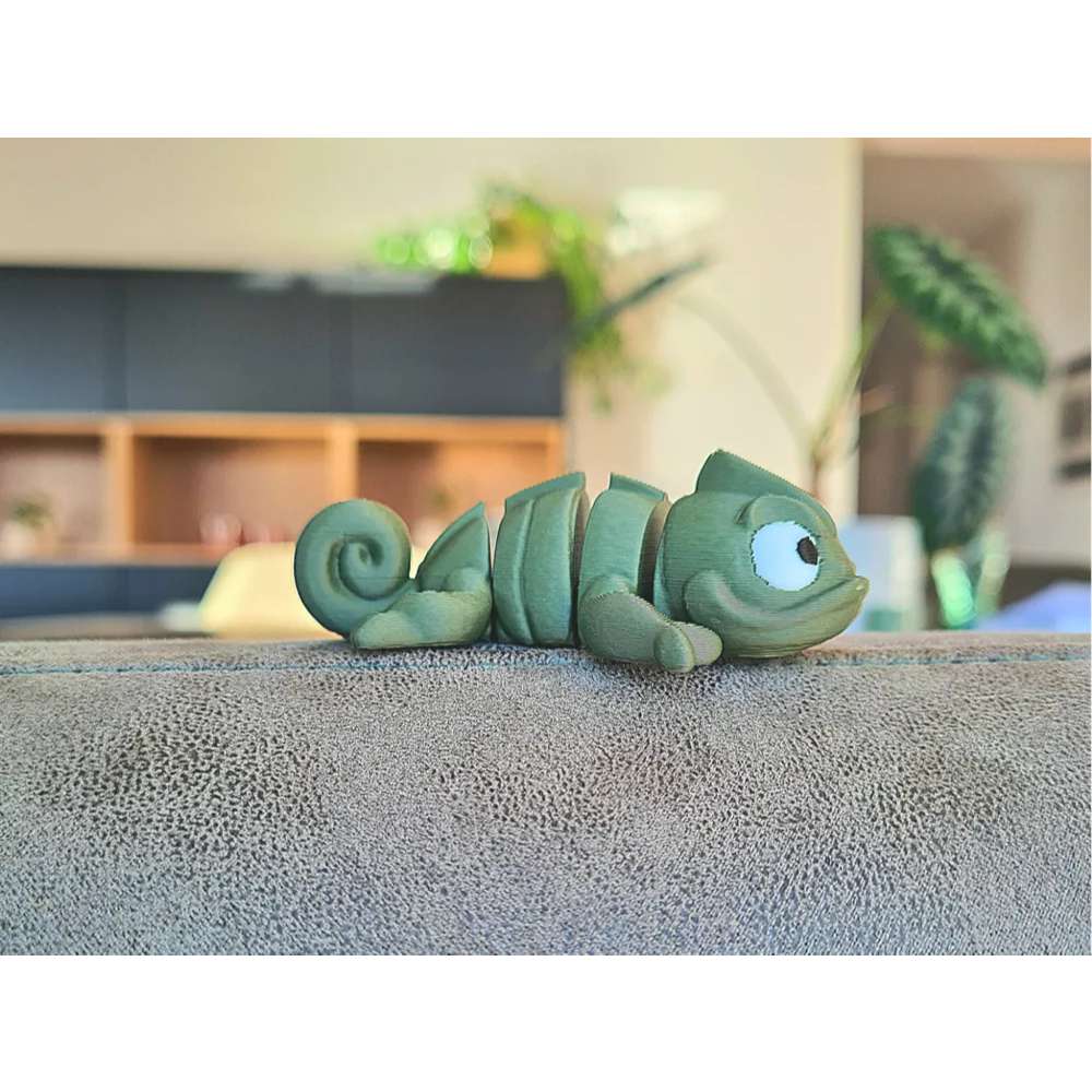 ของเล่น iguana/betta น่ารัก | ของเล่นดิ้นสัตว์ Iguana ขนาดเล็กยาว 5 ซม