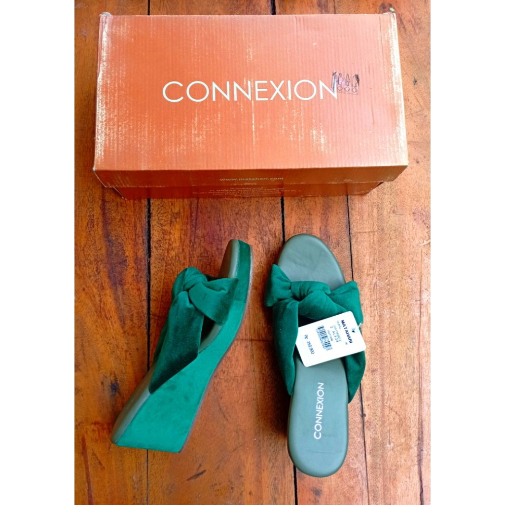 [CONNEXION WEDGES ต้นฉบับใหม่] รองเท้าแตะ CONNEXION WEDGES ใหม่ดั้งเดิม