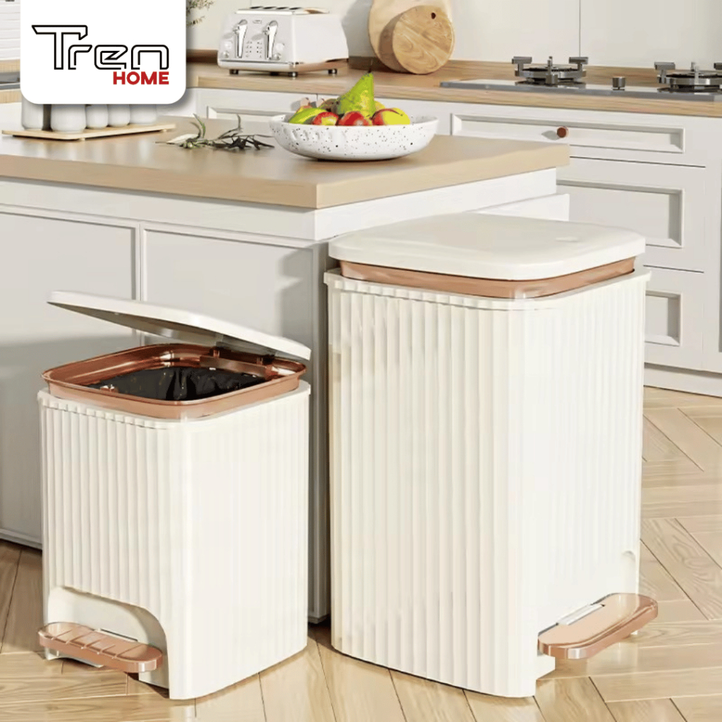 ถังขยะฝาอัตโนมัติ Soft Close Anti-Odor Aesthetic Minimalist AA341-AA344