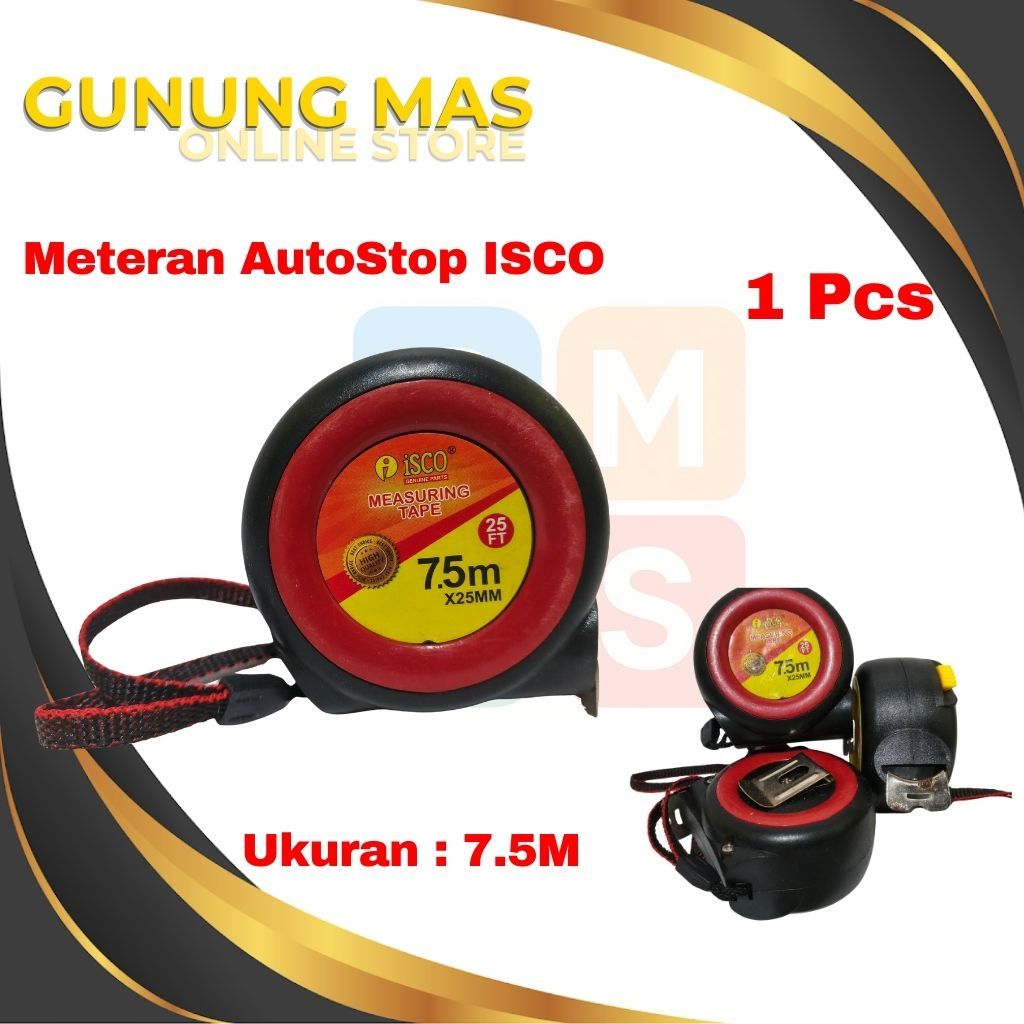 ISCO Meter Auto Lock 7.5M / สายวัด Auto Lock คุณภาพระดับพรีเมียม G1155