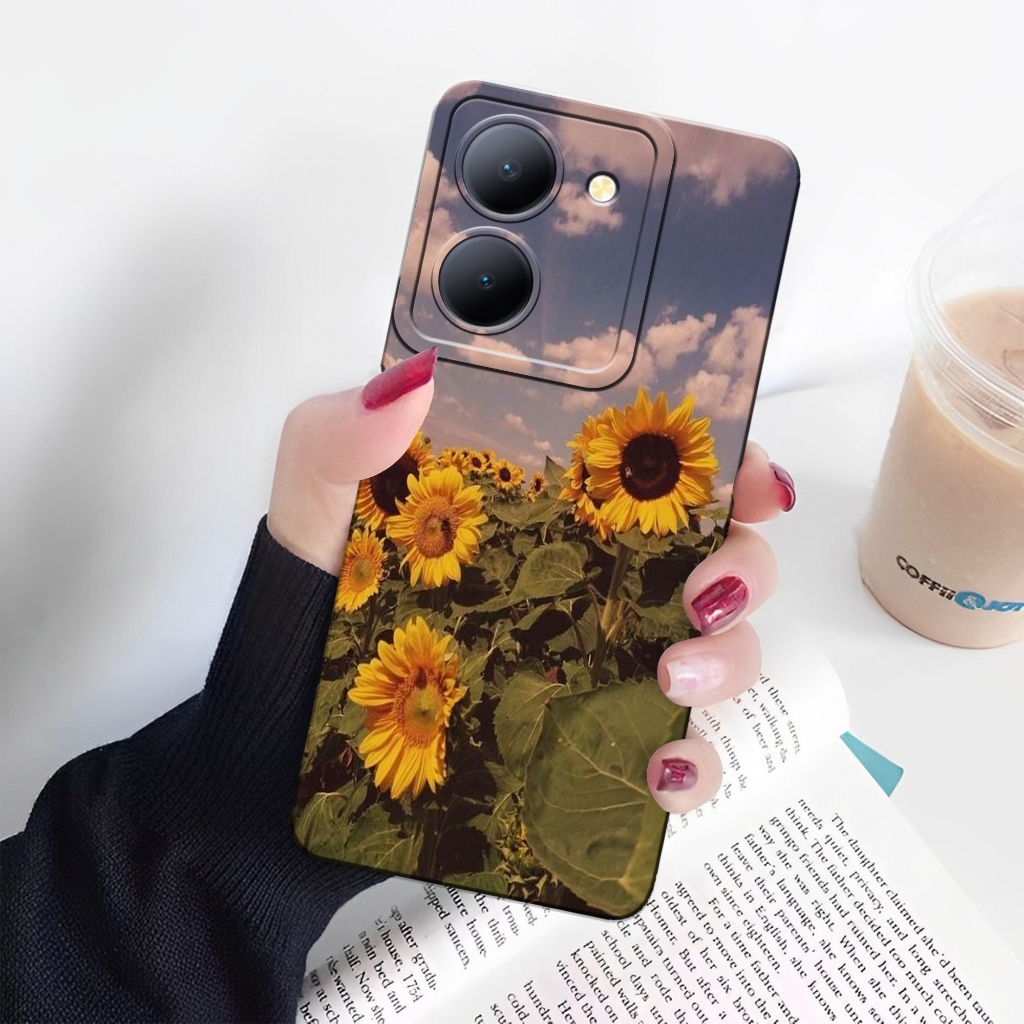 เคส VIVO Y36 4G / Y36 5G ล่าสุด - เคส Leviora - เคสดอกไม้แฟชั่น - เคส VIVO Y36 4G / Y36 5G Softcase 