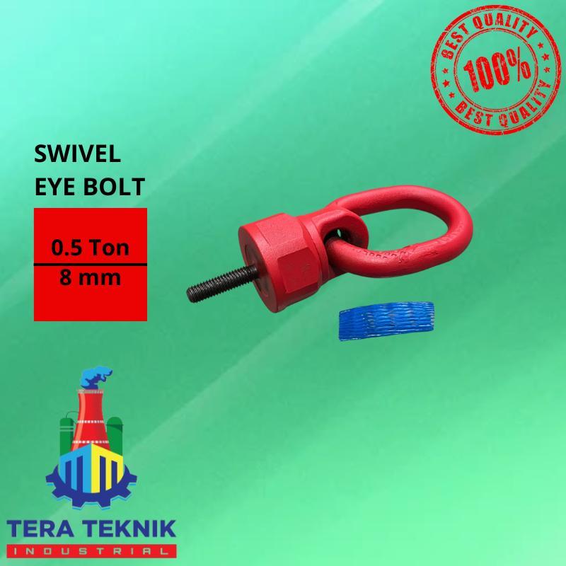 MATA Swivel Eye Bolt / Eye Bolt M8 - 0.5 Ton (m8 x 30 mm - 0.5 ตัน) (m8 x 20 mm - 0.4 ตัน)