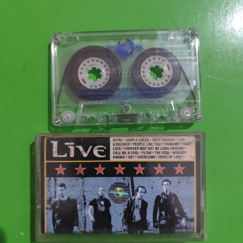 เทปคาสเซ็ท LIVE V***