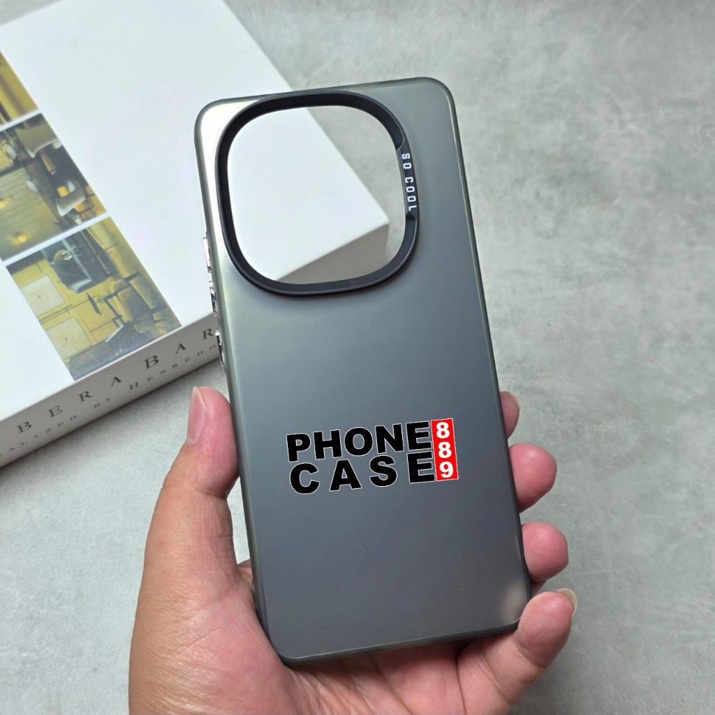 IQOO 13 5G CASE IMD BLACK PLATE HOLOGRAM CASE SOCOOL BLACK IQOO 13 5G