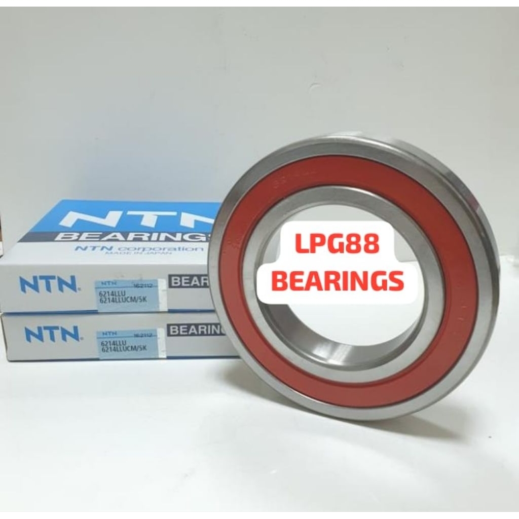 BEARING 6214 LLU NTN RUBBER COVER 6214LLU