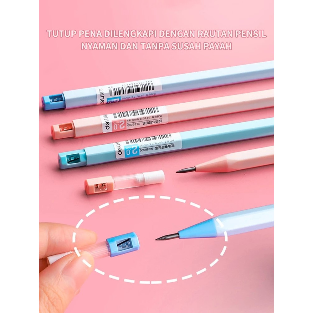 ดินสอกด 2B 2.0mm/ดินสออัตโนมัติ/2B - ดินสอกด