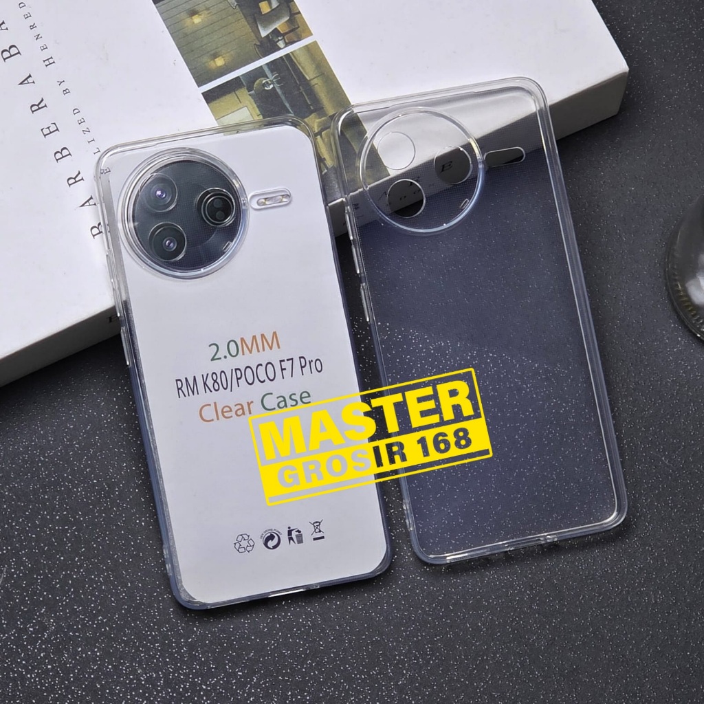 CASE POCO F7 PRO POCO F7 ULTRA CLEAR HD CASE 2.0MM CASE CLEAR CH-1