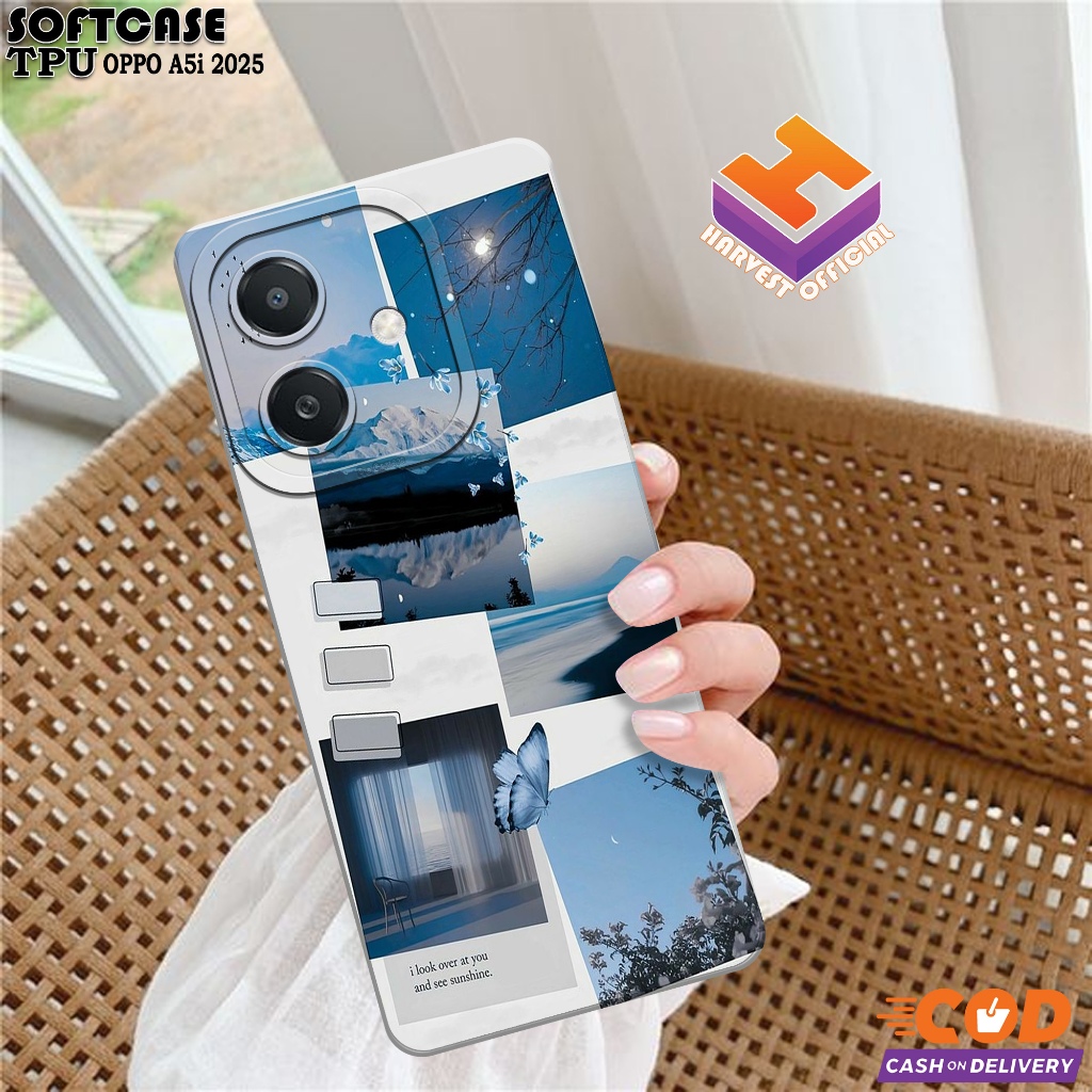 HP ล่าสุด Oppo A5i 2025 Softcase - เคส Oppo A5i ล่าสุด - เคส Pro Camera Softcase - Oppo A5i Silicone