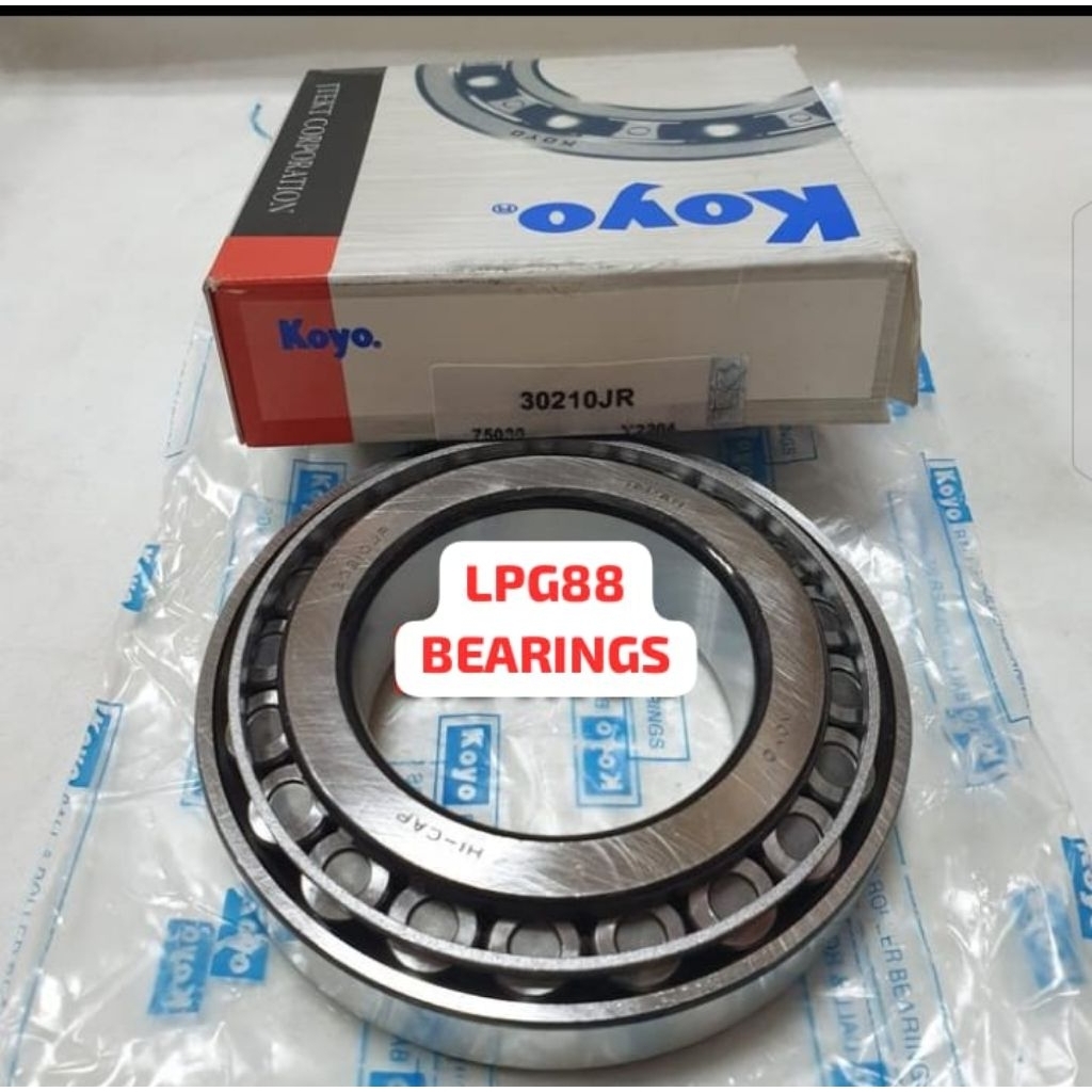 BEARING 30210 JR KOYO แบริ่งล้อด้านหน้าใน PS100 30210JR