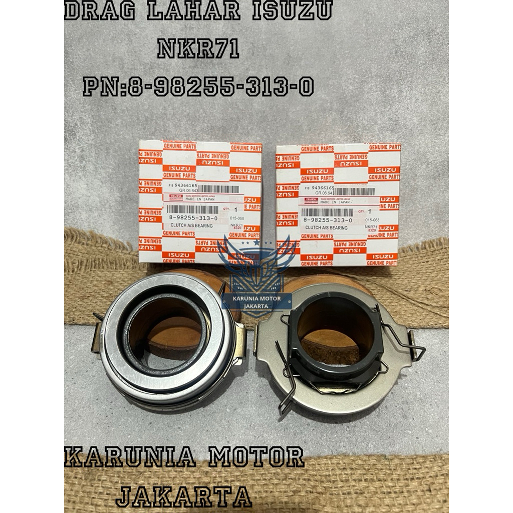 DEKLAHAR DRAG LAHER ISUZU NKR 71 NKR71 78TKL4801 แบริ่งคลัตช์ดั้งเดิม