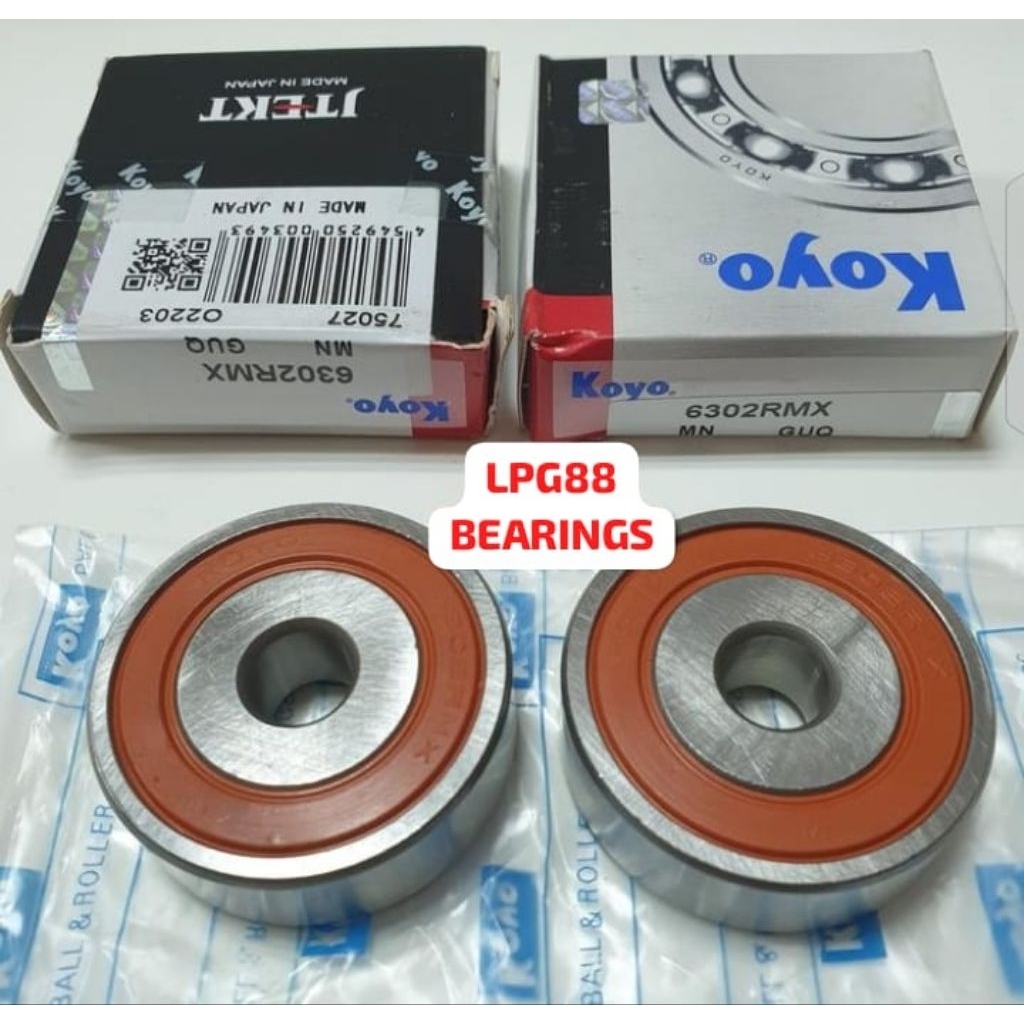 BEARING 6302 RMX KOYO BEARING TENSIONER AVANZA XENIA 6302-10 25 MM