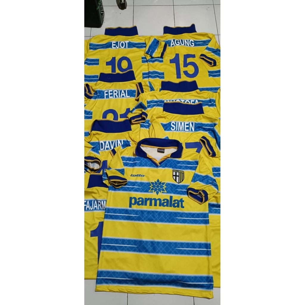 เสื้อแข่ง parma 1999 parmalat