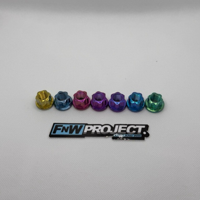 เปิดไทเทเนียม NUT M6 M8 M10