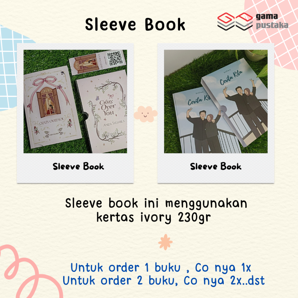 JACKET BOOK/SLEEVE BOOK/SHRINK GAMAPUSTAKA