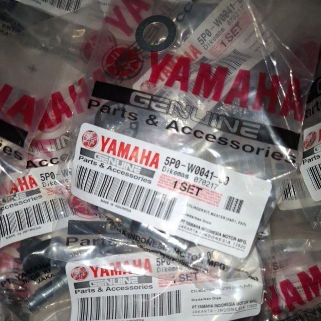 SAVING PACKAGE (WHOLESALE: 10 ชิ้น) SEAL MASTER BRAKE KIT YAMAHA MIO J JUPITER VEGA XEON SET 5P0-W00
