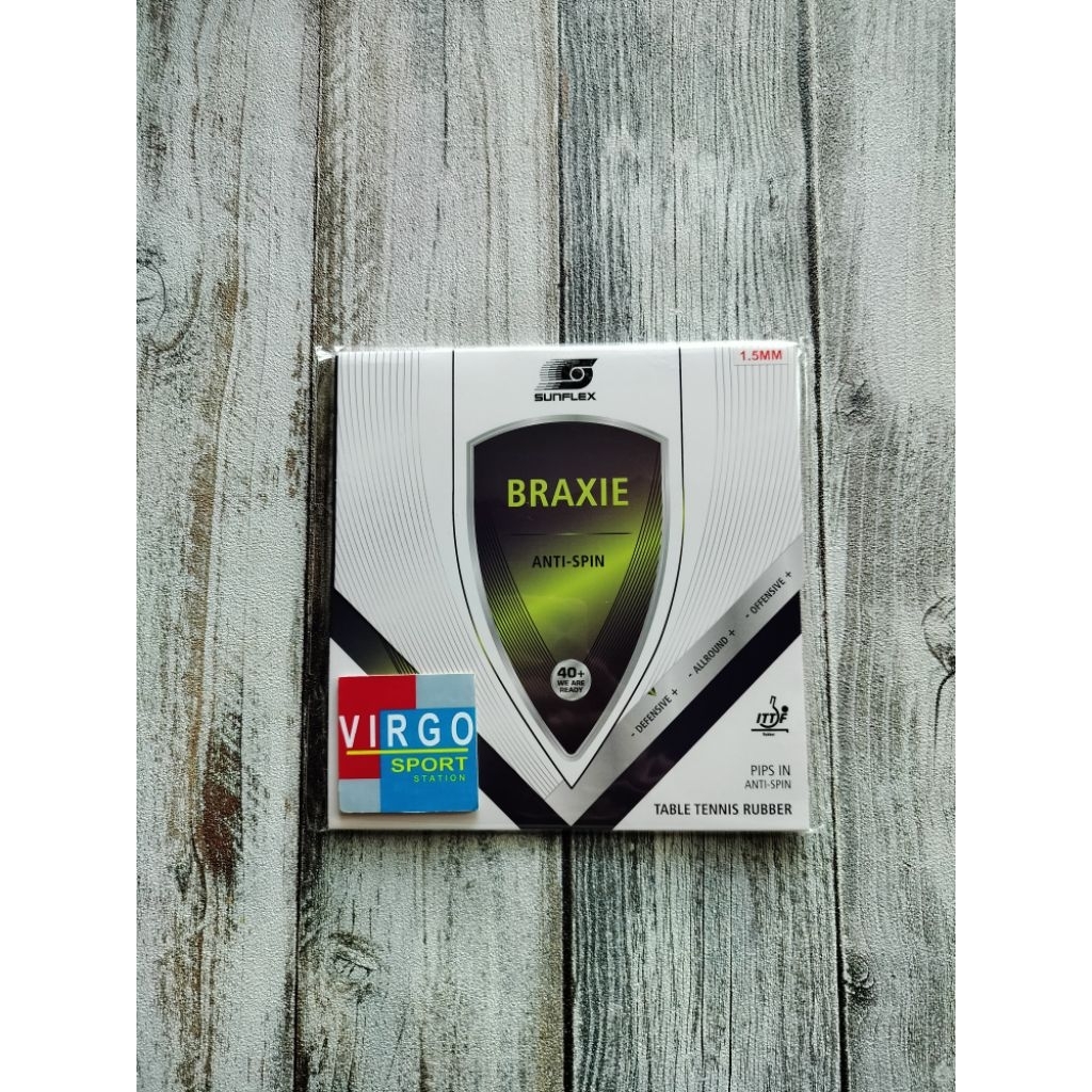 ไม้ปิงปองยาง Sunflex Braxie antispin 100% Original!!!