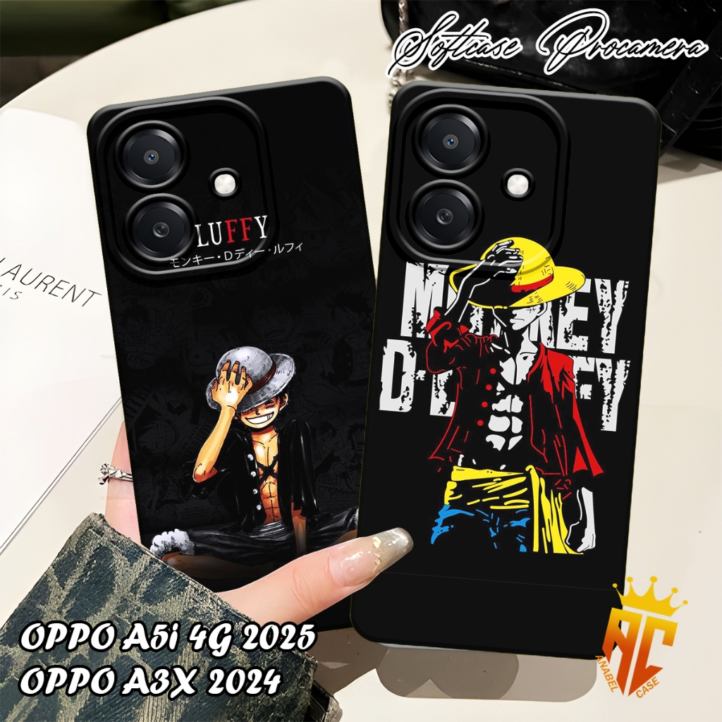 HP Softcase OPPO A5i 4G 2025 - OPPO A3X - OPPO A3 NFC - OPPO A5 PRO 4G - OPPO A5 PRO 5G - One Piece 