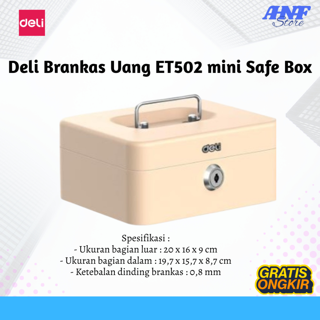 Deli Money Safe ET502 mini Safe Box