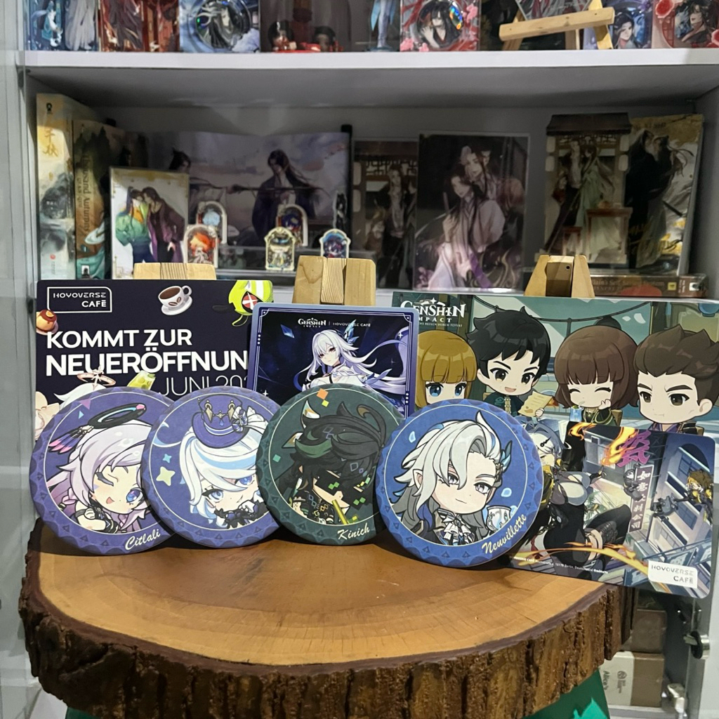 อย่างเป็นทางการจํากัด Hoyoverse Cafe Berlin & Cookbook Skirk Neuvillette Cintali Yixuan ZZZ Zenless 