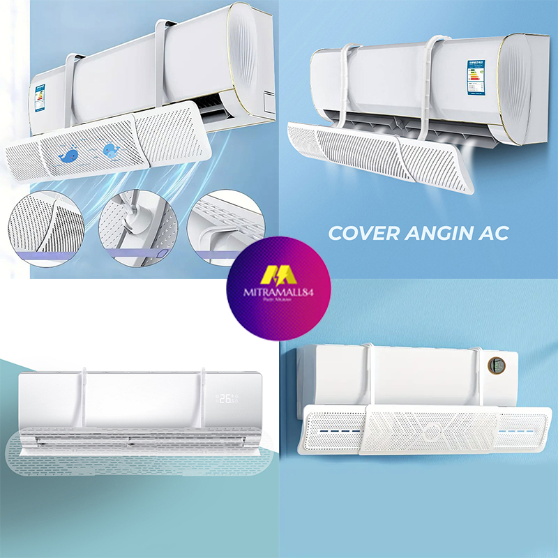 รางน้ํา AC | ฝาครอบตัวเบี่ยงกระจกหน้าแบบหดได้ AC ในร่ม 1/2PK - 1PK