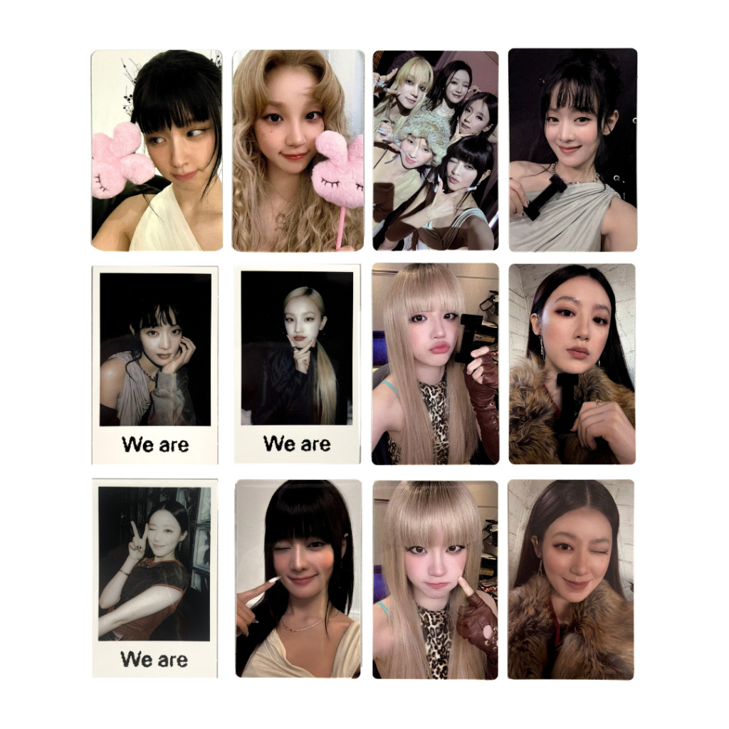 [sharing] i-dle 8th Mini Album - We Are Photocard Benefit (Weverse/ Weverse Early Bird/ Weverse VC/ 
