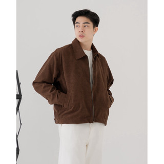 Harven Laurent Corduroy Jacket Double Zipper Unisex