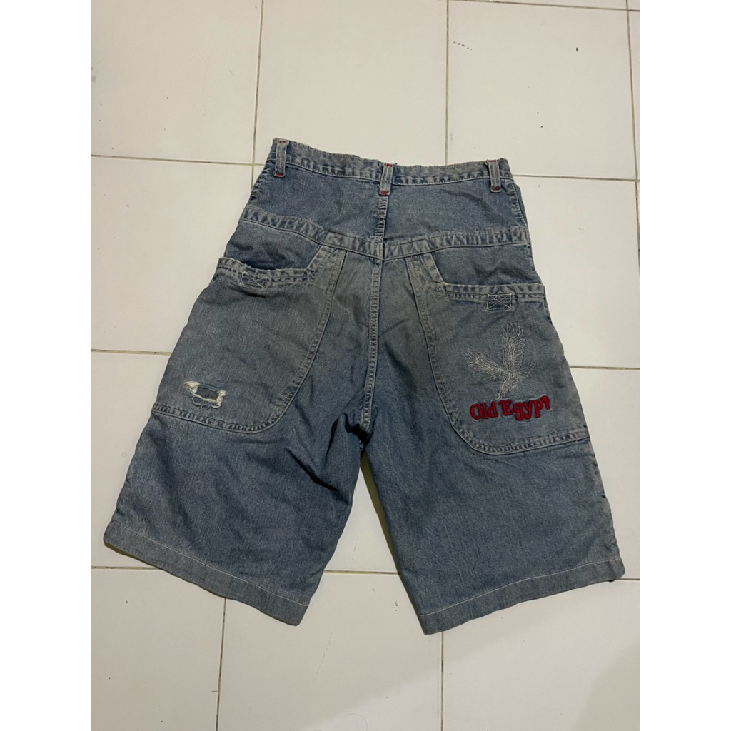 Y2K JORTS PANTS BIG POCKET