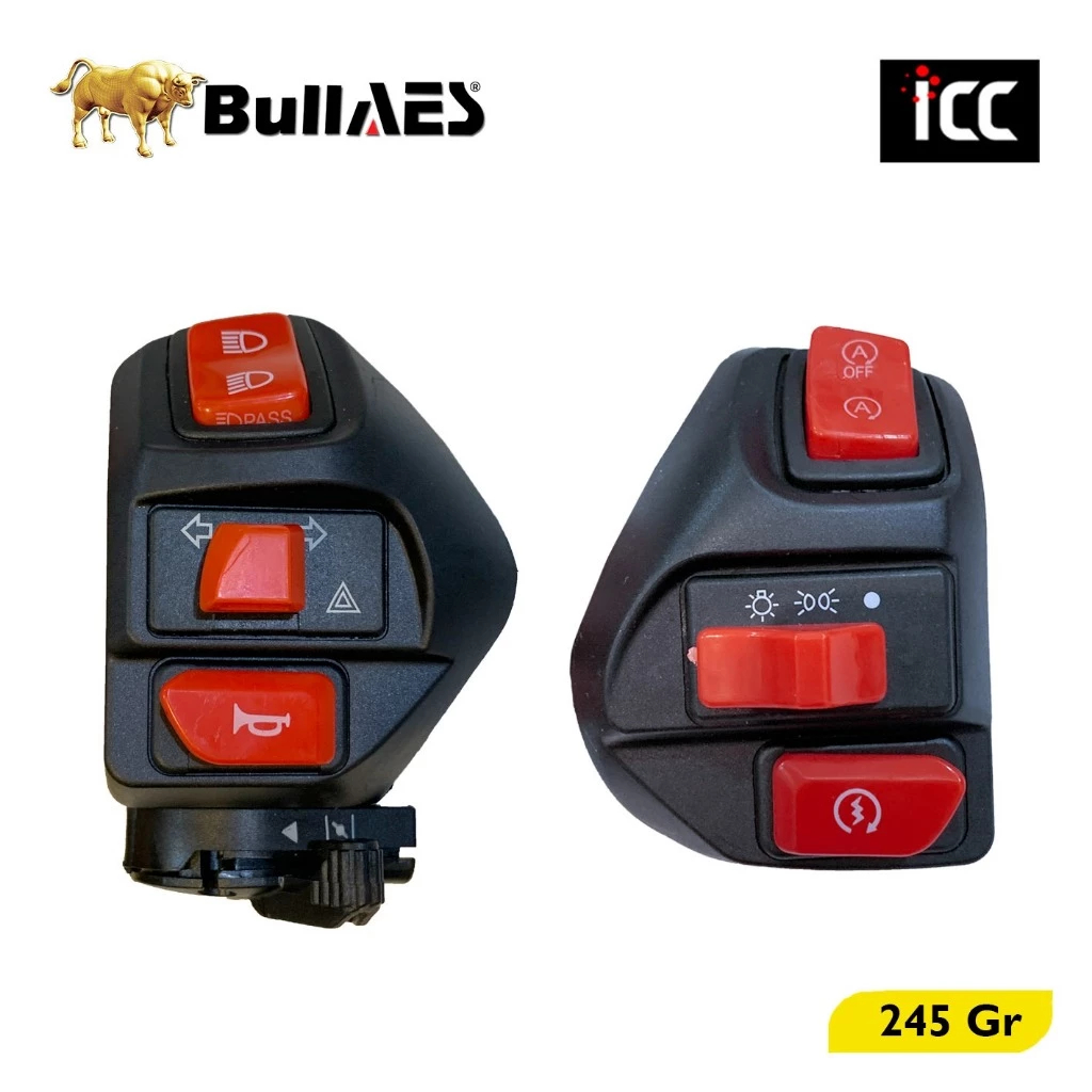 Ducati Mio Switch แฮนด์ซ้าย แฮนด์ขวา Dim Universal Piw Piw ICC