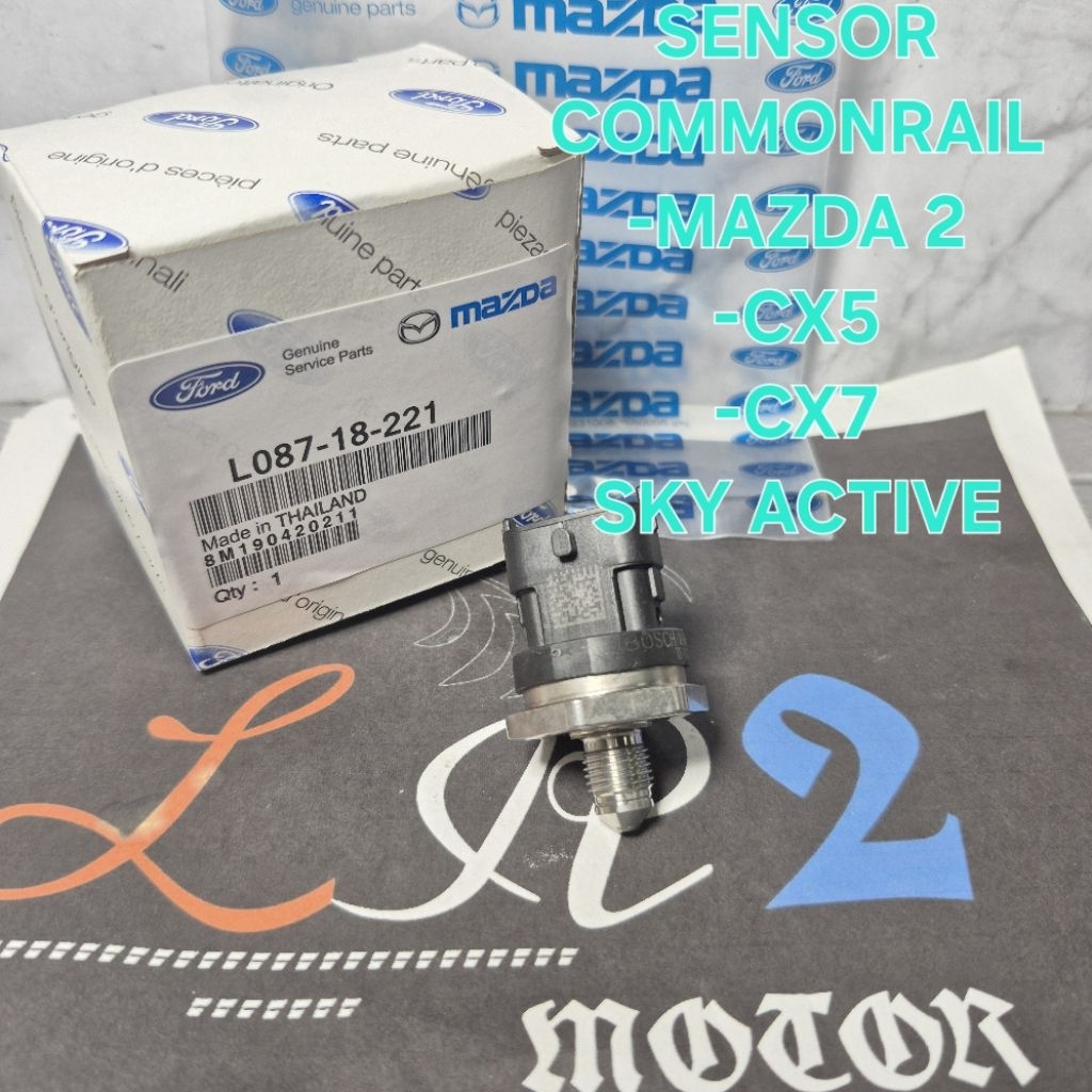 สวิตช์เซ็นเซอร์ FUEL RAIL PRESSURE COMMONRAIL MAZDA 2 CX5 CX 5 CX-5 CX7 CX 7 CX-7 SKY ACTIVE