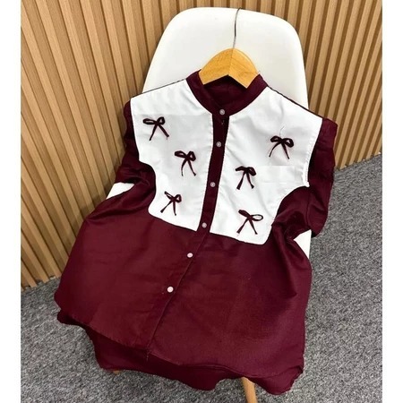 KATUN Bianca Blouse Vest ริบบิ้นผ้าฝ้าย Fit to XL