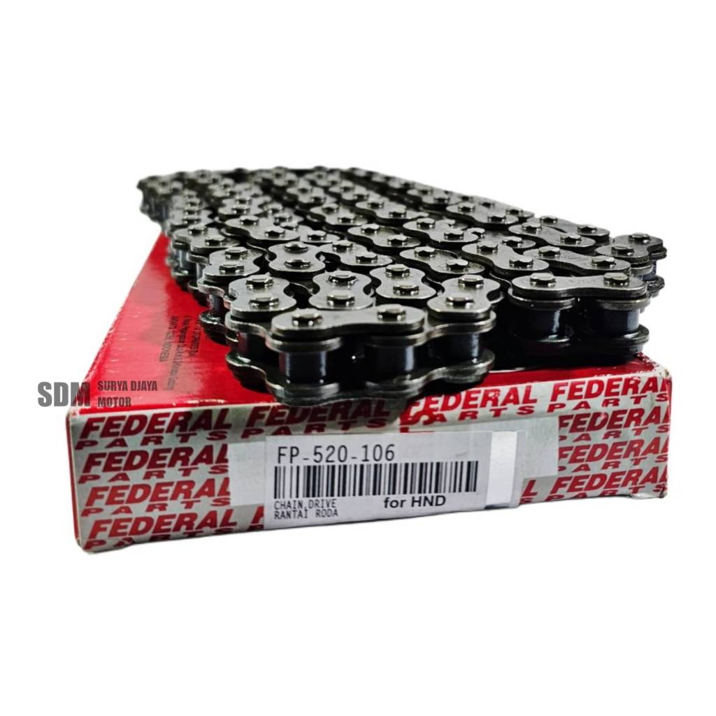 ล้อโซ่ 520 - 106 TIGER REVO FEDERAL BRAND ORIGINAL QUALITY ASTRA OTOPARTS FP-520-106