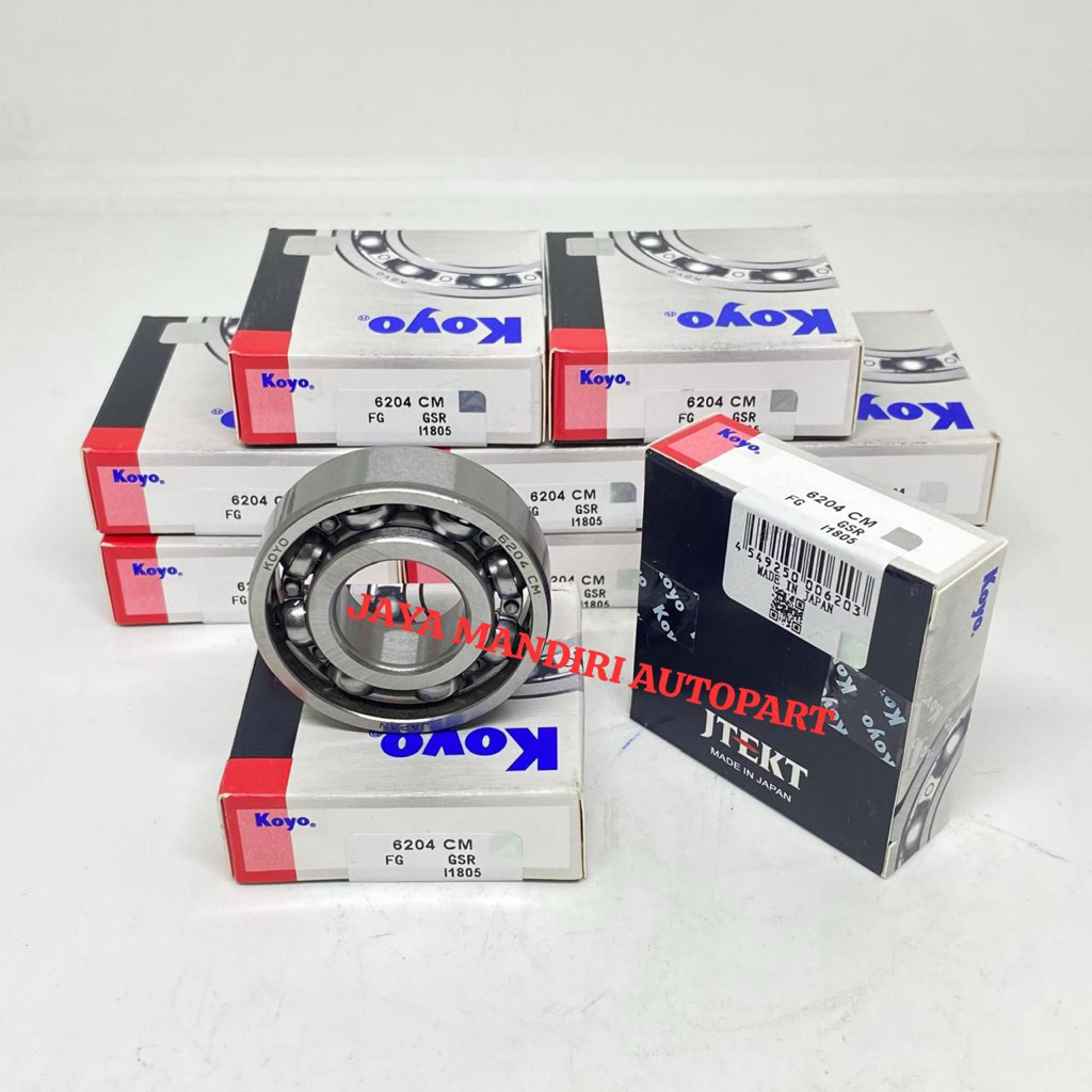 BEARING 6204 CM KOYO COVER/OPEN