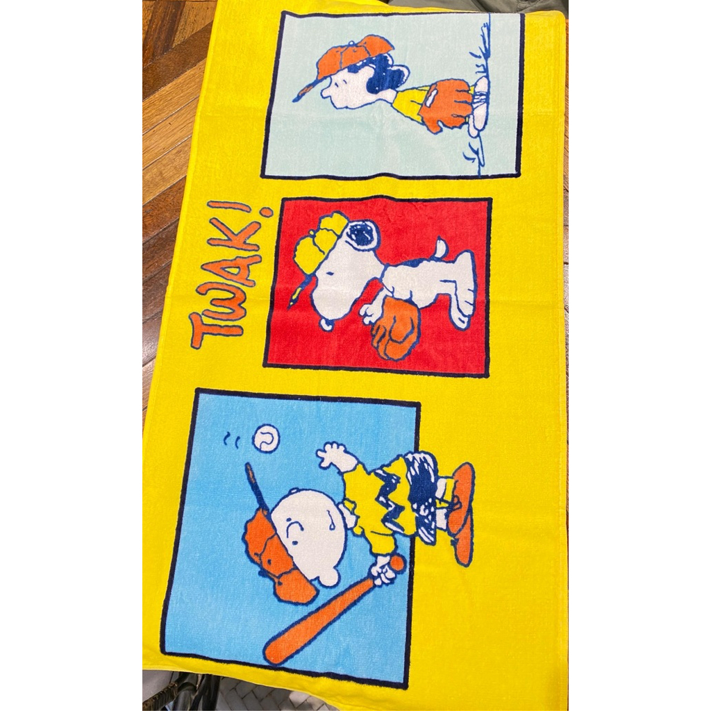 ผ้าเช็ดตัว Snoopy Peanuts / ผ้าเช็ดตัวกีฬา