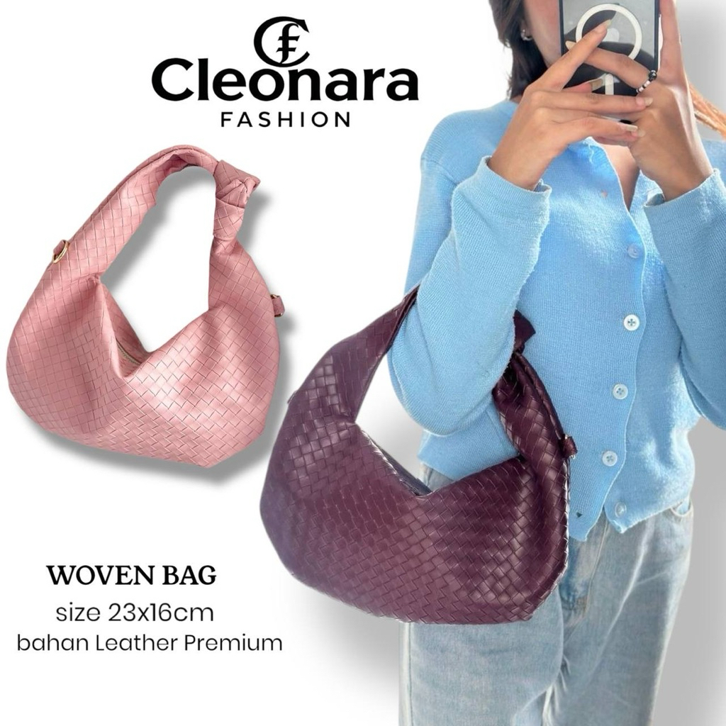 CFG WOVEN BAG WOVEN LETTER วัสดุ