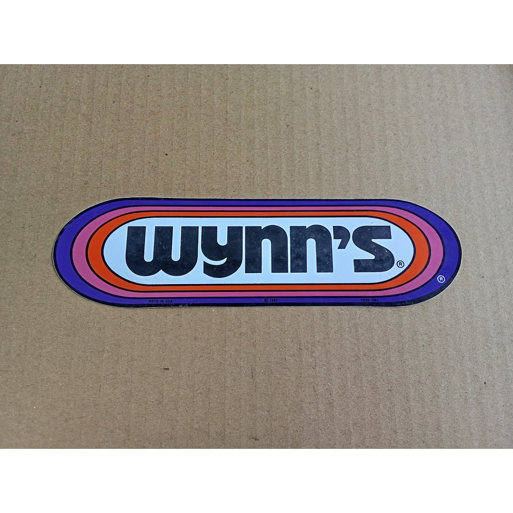 Wynns Decal สติ๊กเกอร์สําหรับสะสม