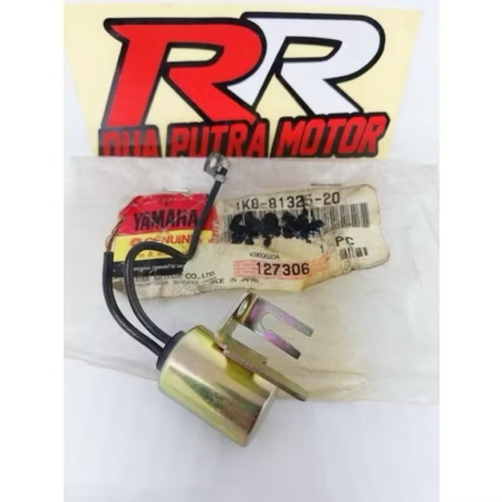 คอนเดนเซอร์ platinum flatina plati original ori yamaha dt100 rx100 dt rx 100 L2s L2super L2 super s nos japan 1K8