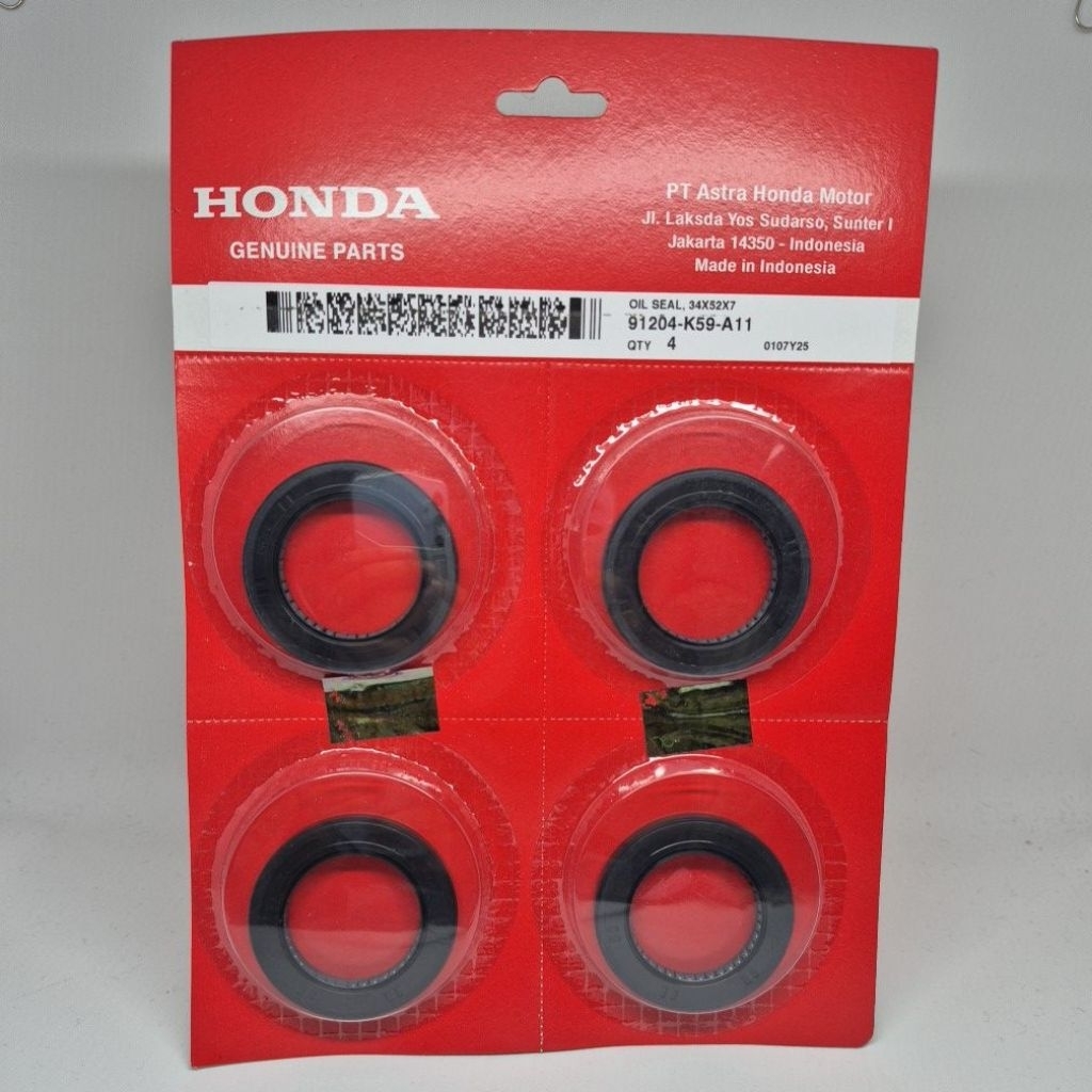 ซีลล้อหลัง PCX 150/VARIO 125 (91204-K59-A11) ORIGINAL HONDA