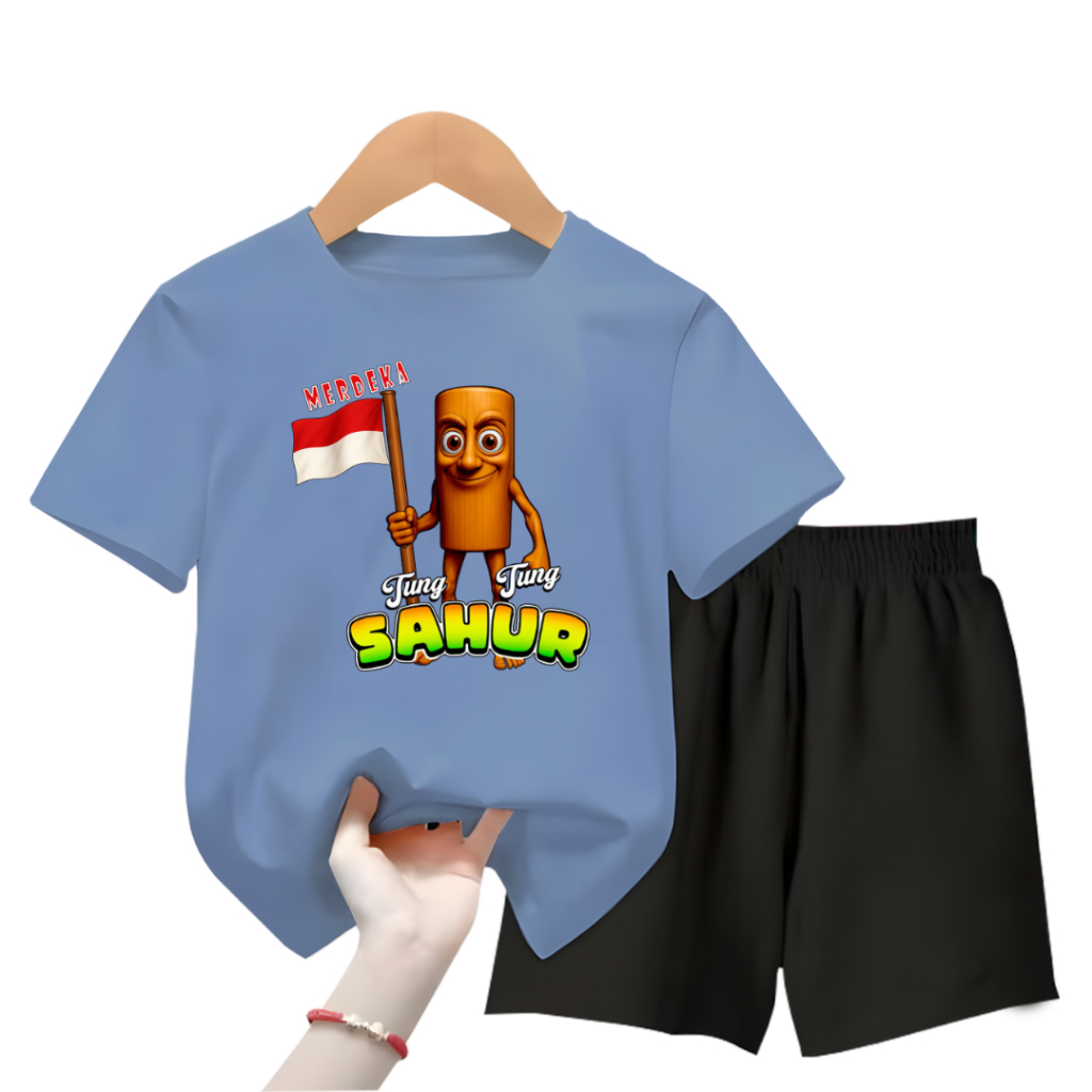 Asbusana One Set Childrens August Age 5-12 Years พร้อมตุงตุงตุงอิสระ