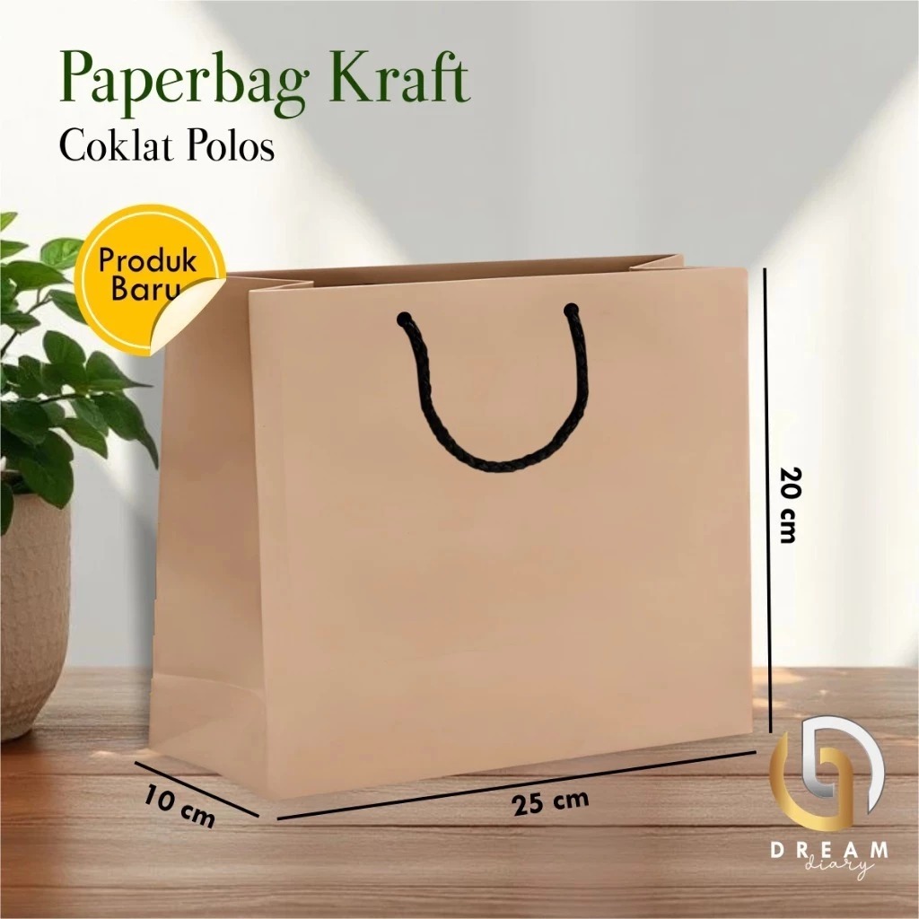 ถุงกระดาษ KRAFT / ถุงกระดาษ – WEDDING SOUVENIR BAG, AESTHETIC KRAFT PARTY – NORMAL